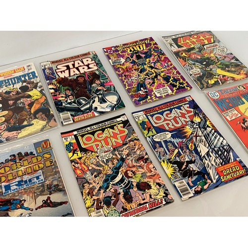 139 - Marvel and DC superhero comics, part of a large collection, Scalp Hunter, Star Wars, Armagedon 2001,... 