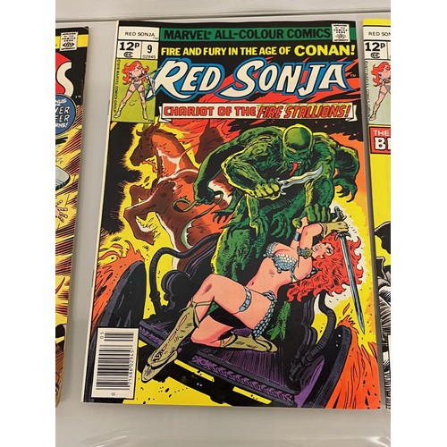 141 - Marvel and DC superhero comics, part of a large collection, The Defenders, Red Sonja, Steel, Black P... 