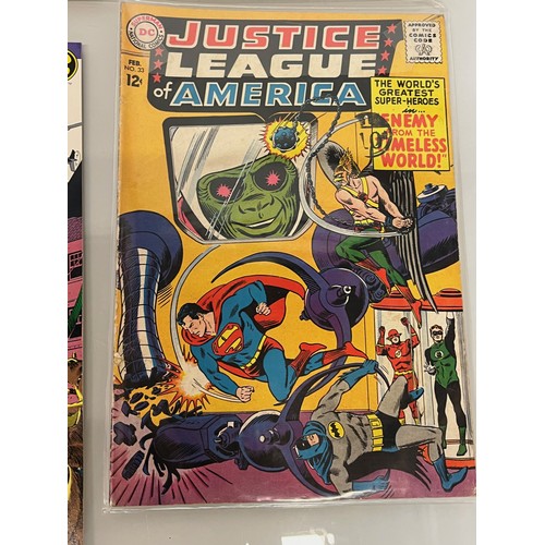 148 - Marvel and DC superhero comics, part of a large collection, Justice League, Metamorpho and Tomb of D... 