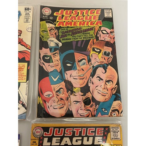 148 - Marvel and DC superhero comics, part of a large collection, Justice League, Metamorpho and Tomb of D... 