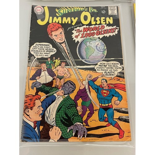 152 - Marvel and DC superhero comics, part of a large collection, Superman’s Pal Jimmy Olsen.

This lot is... 