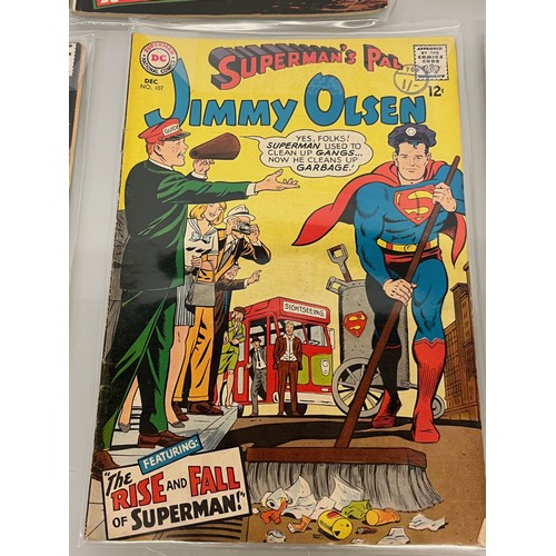 152 - Marvel and DC superhero comics, part of a large collection, Superman’s Pal Jimmy Olsen.

This lot is... 