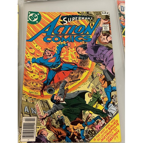 157 - Marvel and DC superhero comics, part of a large collection, Action Comics, Superman, Worlds Finest a... 