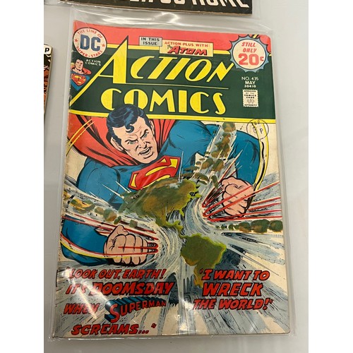 157 - Marvel and DC superhero comics, part of a large collection, Action Comics, Superman, Worlds Finest a... 