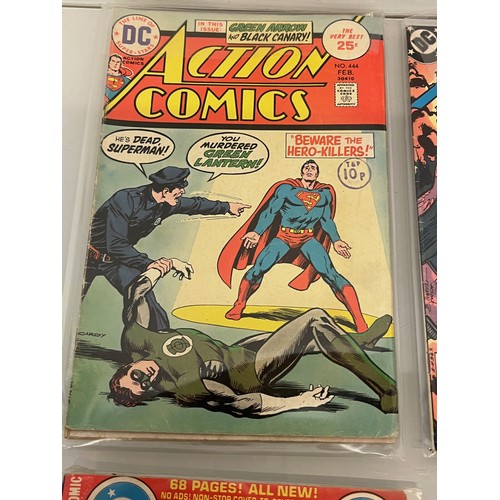 157 - Marvel and DC superhero comics, part of a large collection, Action Comics, Superman, Worlds Finest a... 