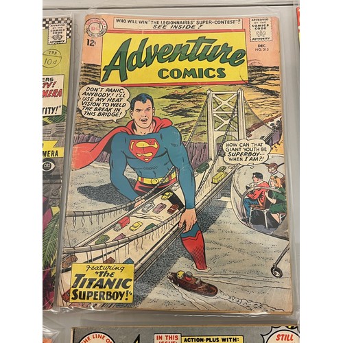 159 - Marvel and DC superhero comics, part of a large collection, Superman, Worlds Finest, Action Comics, ... 