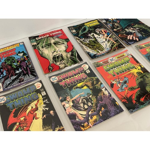 160 - Marvel and DC superhero comics, part of a large collection, Swamp Thing.

This lot is available for ... 