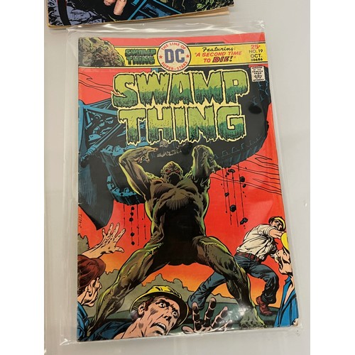 160 - Marvel and DC superhero comics, part of a large collection, Swamp Thing.

This lot is available for ... 