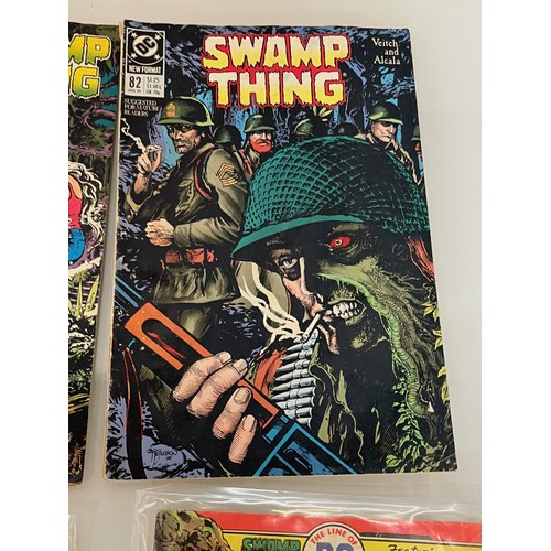 160 - Marvel and DC superhero comics, part of a large collection, Swamp Thing.

This lot is available for ... 