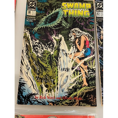 160 - Marvel and DC superhero comics, part of a large collection, Swamp Thing.

This lot is available for ... 