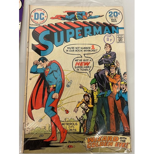 161 - Marvel and DC superhero comics, part of a large collection, Superman.

This lot is available for in-... 