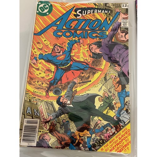 161 - Marvel and DC superhero comics, part of a large collection, Superman.

This lot is available for in-... 