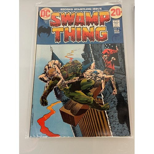 162 - Marvel and DC superhero comics, part of a large collection, Swamp Thing.

This lot is available for ... 