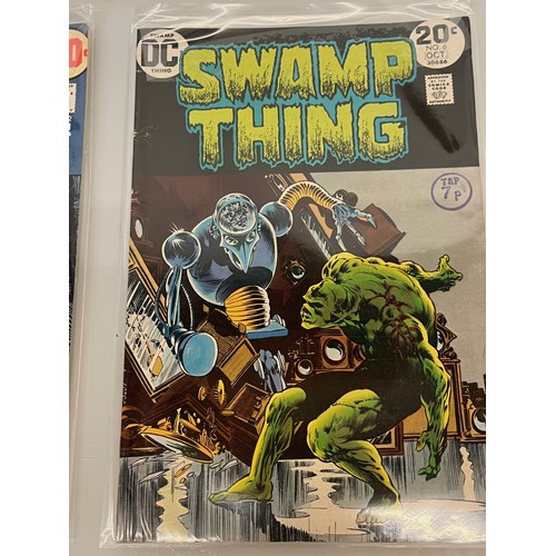 162 - Marvel and DC superhero comics, part of a large collection, Swamp Thing.

This lot is available for ... 