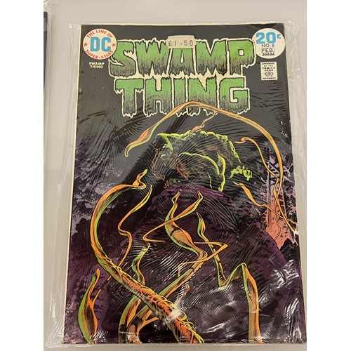 162 - Marvel and DC superhero comics, part of a large collection, Swamp Thing.

This lot is available for ... 