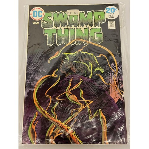 162 - Marvel and DC superhero comics, part of a large collection, Swamp Thing.

This lot is available for ... 