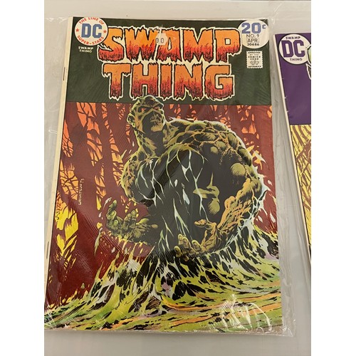 162 - Marvel and DC superhero comics, part of a large collection, Swamp Thing.

This lot is available for ... 