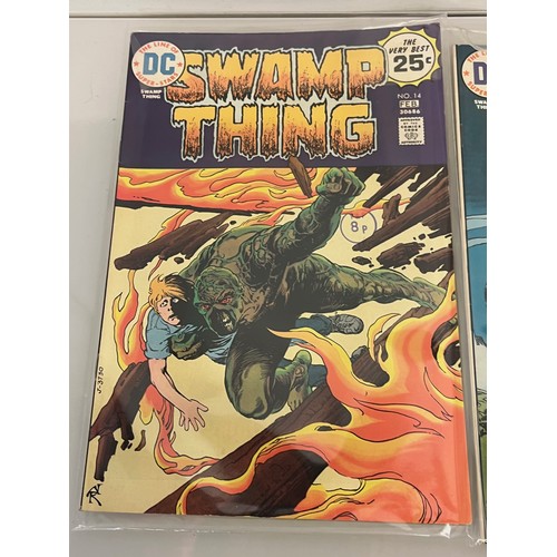 162 - Marvel and DC superhero comics, part of a large collection, Swamp Thing.

This lot is available for ... 