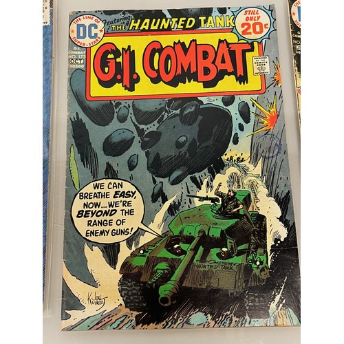 163 - Marvel and DC superhero comics, part of a large collection, G.I. War, G.I. Combat, Star Spangled War... 