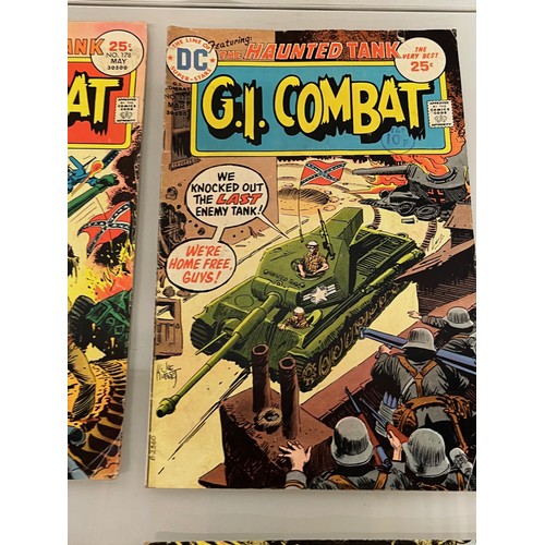 163 - Marvel and DC superhero comics, part of a large collection, G.I. War, G.I. Combat, Star Spangled War... 