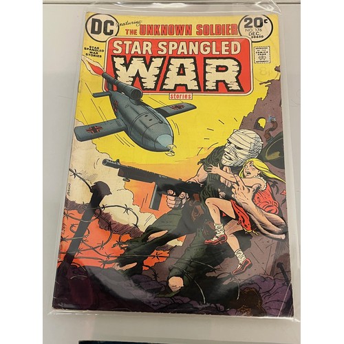 167 - Marvel and DC superhero comics, part of a large collection, Star Spangled War, Kamandi and Men of Wa... 