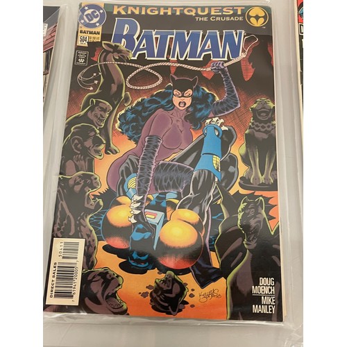 170 - Marvel and DC superhero comics, part of a large collection, Bat Man.

This lot is available for in-h... 