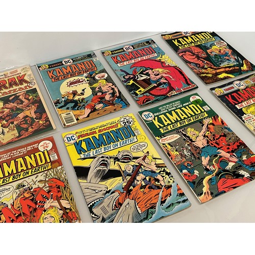 171 - Marvel and DC superhero comics, part of a large collection, Korak, and Kamandi.

This lot is availab... 