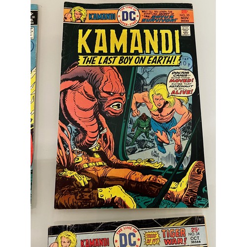 171 - Marvel and DC superhero comics, part of a large collection, Korak, and Kamandi.

This lot is availab... 