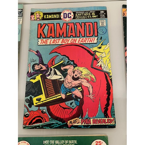 171 - Marvel and DC superhero comics, part of a large collection, Korak, and Kamandi.

This lot is availab... 