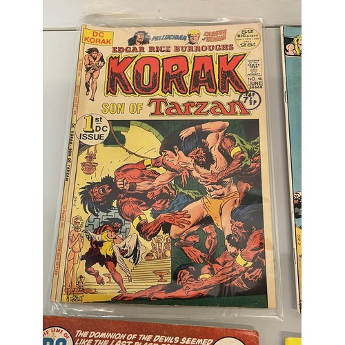 171 - Marvel and DC superhero comics, part of a large collection, Korak, and Kamandi.

This lot is availab... 