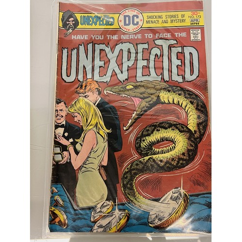 173 - Marvel and DC superhero comics, part of a large collection, Kamandi and Unexpected.

This lot is ava... 