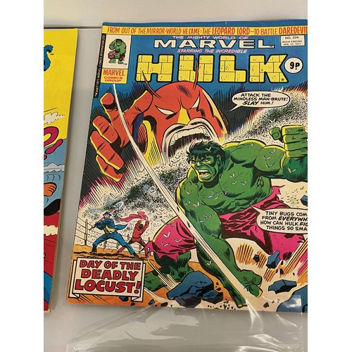 174 - Marvel and DC superhero comics, part of a large collection, Flintstones  Hulk, Batman and Spiderman.... 