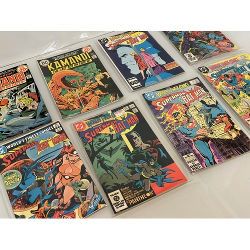 175 - Marvel and DC superhero comics, part of a large collection, Kamandi, Superman, and Bat Man

This lot... 