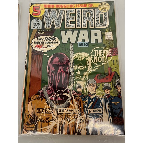 176 - Marvel and DC superhero comics, part of a large collection, Weird War.

This lot is available for in... 