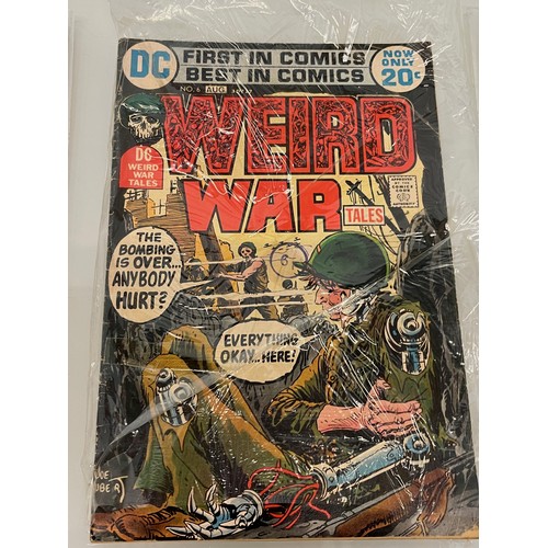 176 - Marvel and DC superhero comics, part of a large collection, Weird War.

This lot is available for in... 