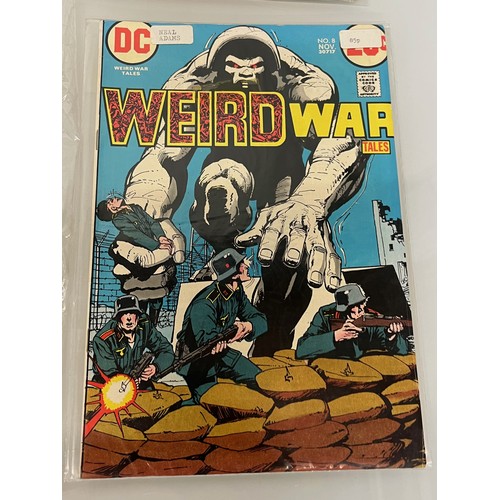 176 - Marvel and DC superhero comics, part of a large collection, Weird War.

This lot is available for in... 