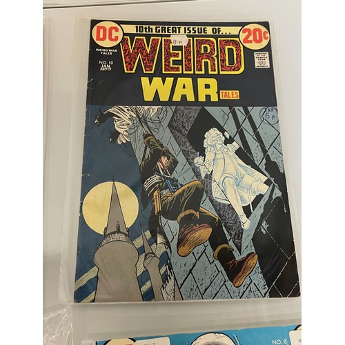 176 - Marvel and DC superhero comics, part of a large collection, Weird War.

This lot is available for in... 