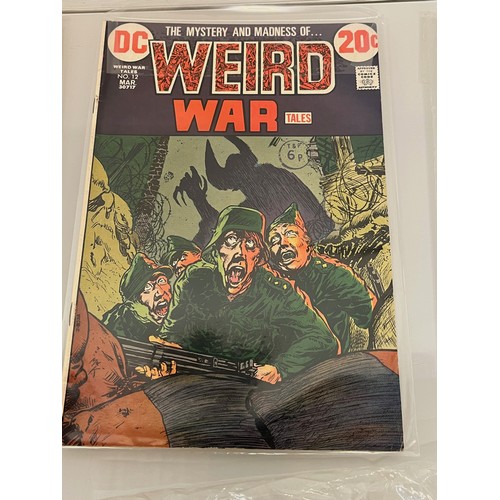 176 - Marvel and DC superhero comics, part of a large collection, Weird War.

This lot is available for in... 