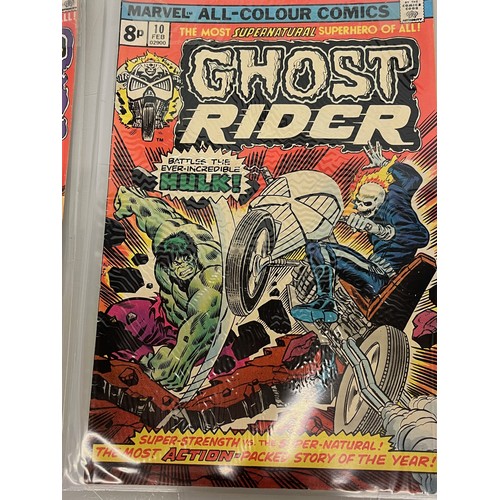 177 - Marvel and DC superhero comics, part of a large collection, Ghost Rider.

This lot is available for ... 