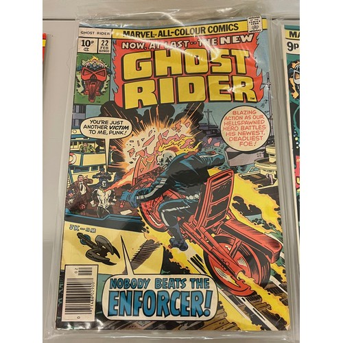 177 - Marvel and DC superhero comics, part of a large collection, Ghost Rider.

This lot is available for ... 