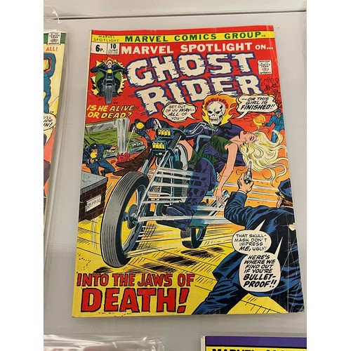 177 - Marvel and DC superhero comics, part of a large collection, Ghost Rider.

This lot is available for ... 