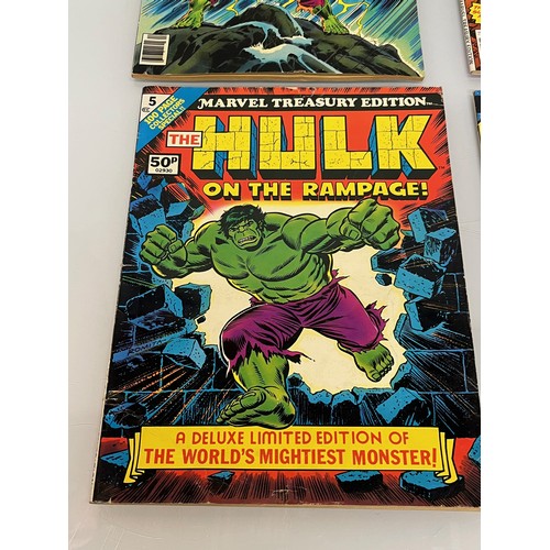 180 - Marvel and DC superhero comics, part of a large collection, The Hulk, The Defenders and Star Wars.

... 