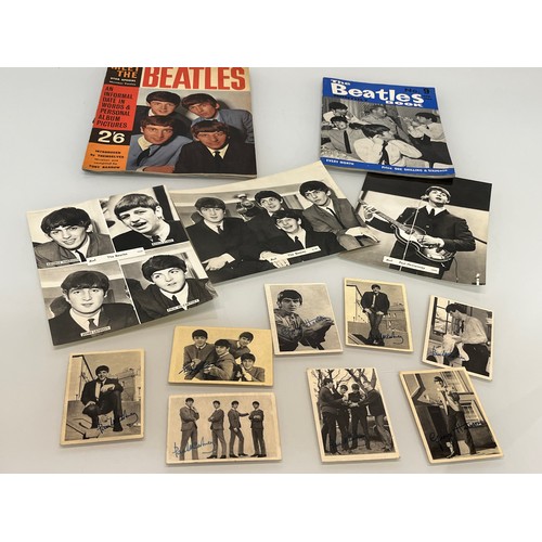 181 - Pop music memorabilia, Beetles photographs and magazines.

This lot is available for in-house shippi... 