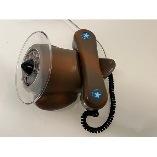 189 - Vintage telephone handset in the form of an art deco aircraft.

This lot is available for in-house p... 