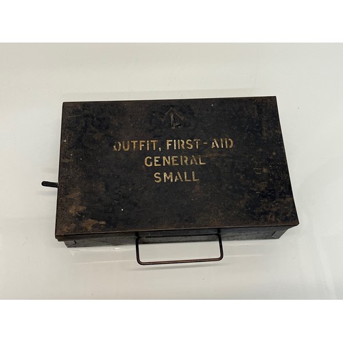 201 - Militaria, WWII era First Aid tin.

This lot is available for in-house packing and shipping