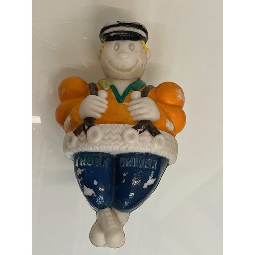 210 - Michelin truck driver illuminated mascot, rare to find an early painted example.


This lot is avail... 