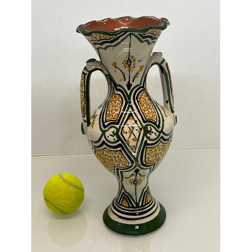 211 - Two handled studio pottery vase, early C20th. 31 cm tall.


This lot is available for in-house packi... 