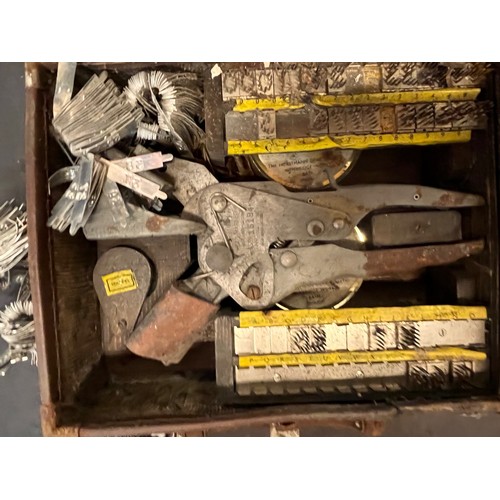 266 - Vintage Farming animal management tools, cased animal tagging and tattoo set.

This lot is available... 