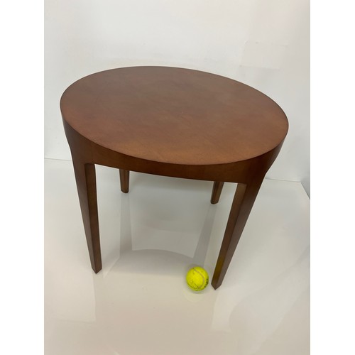 274 - Designer furniture, circular topped side table by the American maker Bernhardt Design.  53 cm in dia... 