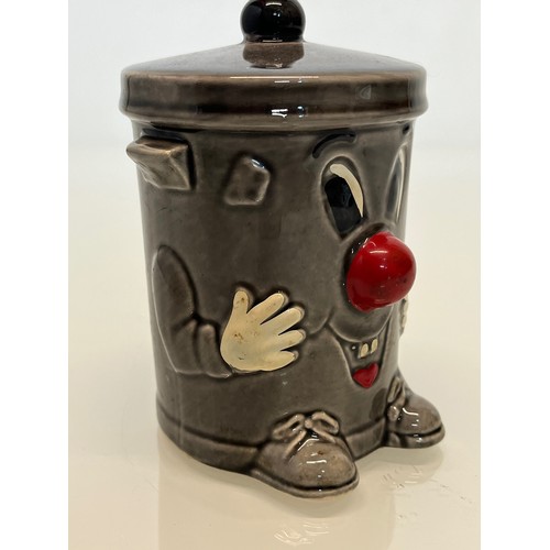 485 - A dusty Bin ceramic money box.

This lot is available for in-house packing & shipping